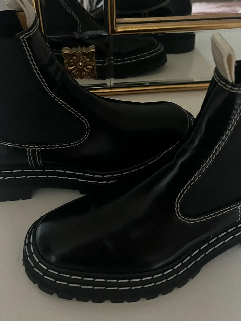 Proenza Schouler Lug Sole Chelsea Boots,
